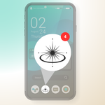 ResQ safety app showing emergency notification with red alert badge.