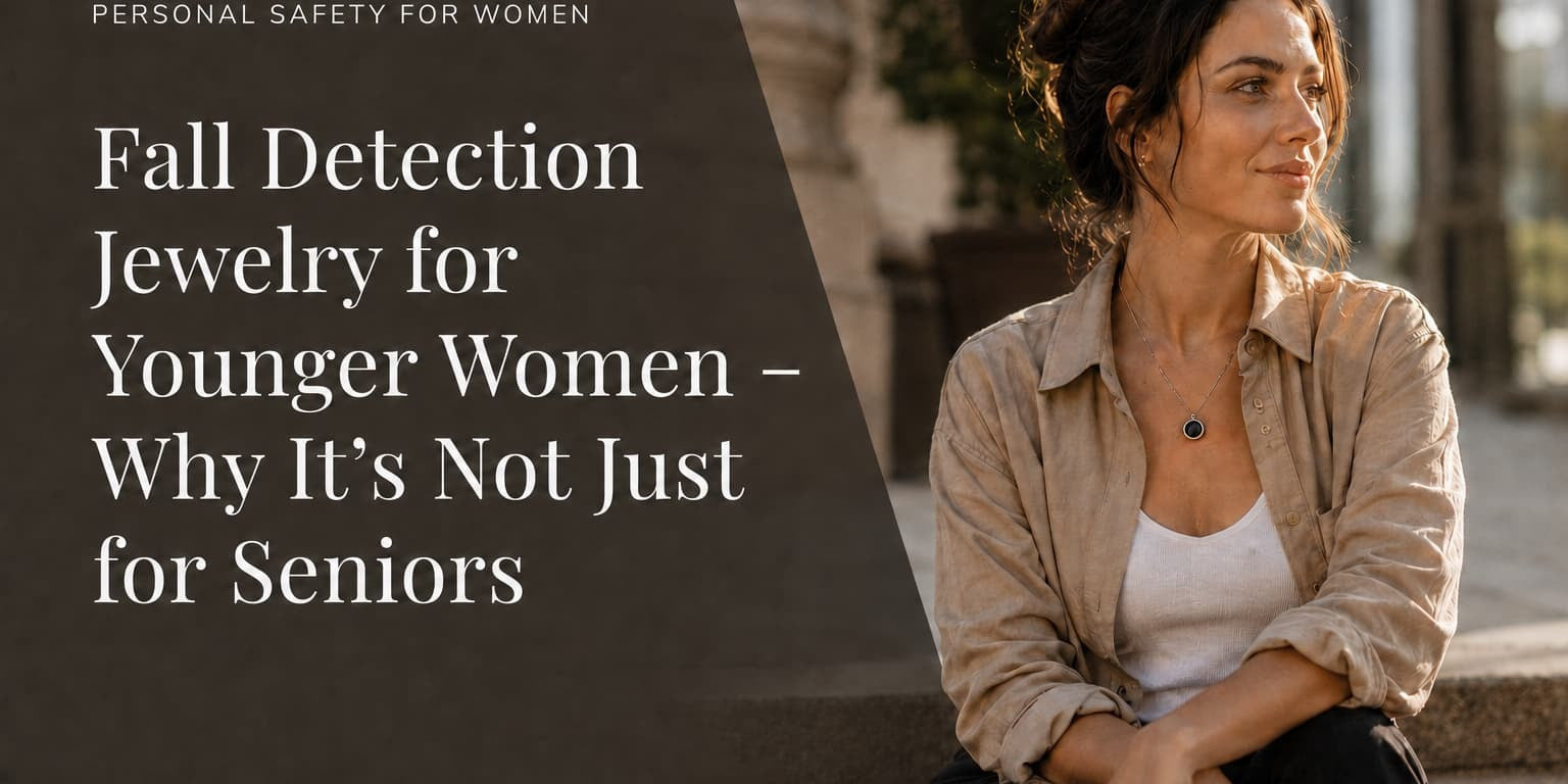 Fall Detection Jewelry for Younger Women - Why It's Not Just for Seniors