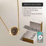 Shakti Safety Necklace V2 with Fall Detection – Gold