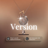 Mahi V1 Safety Necklace - Rose Gold on Rose Gold, Wheat Chain - 1 Month Free Subscription