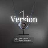 Shakti Safety Necklace – Murin Dark Blue - V1 - 1 Month Free Subscription