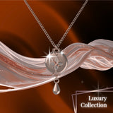 Mahi Safety Necklace - Rose Gold on Rose Gold, Wheat Chain - V1