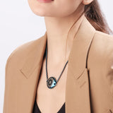 Dark Blue Safety Necklace – Black November Special