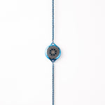 ResQ Maitri Safety Bracelet (Blue) | Smart Jewelry for Women's Security