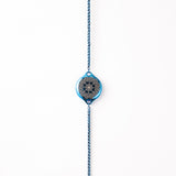 ResQ Maitri Safety Bracelet (Blue) | Smart Jewelry for Women's Security