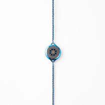 ResQ Maitri Safety Bracelet (Blue) | Smart Jewelry for Women's Security