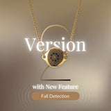 Shakti Safety Necklace V2 with Fall Detection – Gold