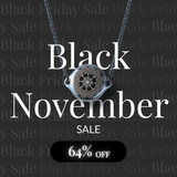 Dark Blue Safety Necklace – Black November Special