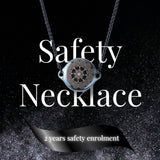 Dark Blue Shakti V1 Safety Necklace with 2-Year Safety Enrolement