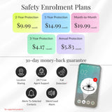 Shakti Safety Necklace V2 with Fall Detection – Gold