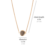 Shakti Safety Necklace - Rose Gold