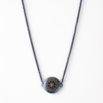 Shakti Safety Necklace (Murin Dark Blue)