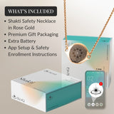 Shakti Safety Necklace - Rose Gold