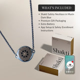 Shakti Safety Necklace V2 with Fall Detection – Murin Dark Blue