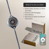 Maitri Safety Bracelet V2 with Fall Detection – Murin Dark Blue