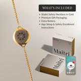 Maitri Safety Bracelet V2 with Fall Detection – Gold