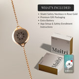 Maitri Safety Bracelet V2 with Fall Detection – Rose Gold
